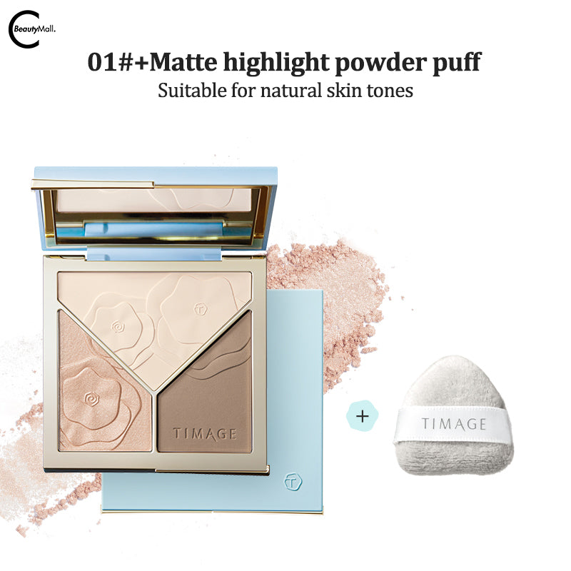 Палитра кремовых консилеров TIMAGE 3 Colour Cream Contour