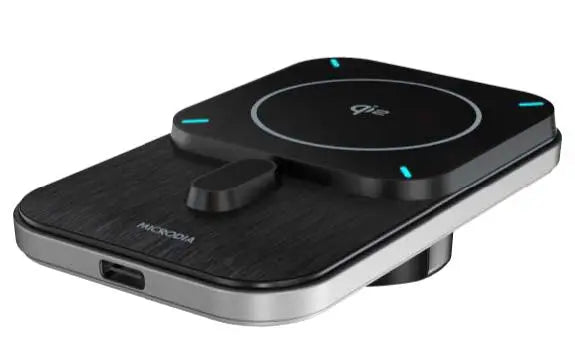 SNAPDrive™ TRON Qi2 15W Магнитное беспроводное автомобильное зарядное устройство с RGB-подсветкой