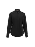 Black & Blue Tie Print Slim Fit Shirt