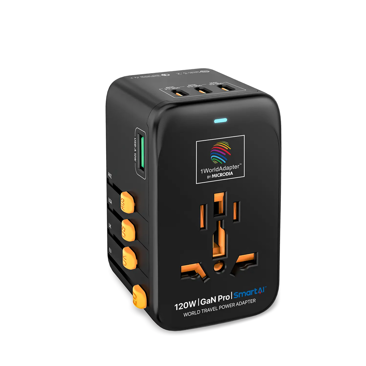 Адаптер для путешествий MICRODIA 1WorldAdapter™ PD120W