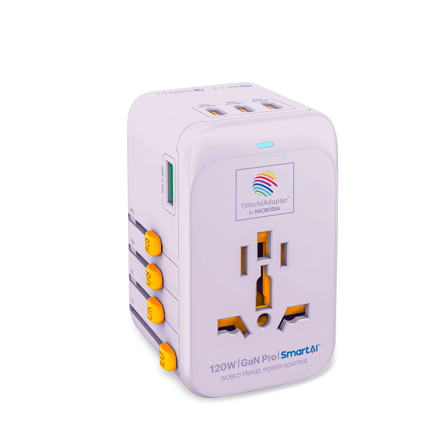 Адаптер для путешествий MICRODIA 1WorldAdapter™ PD120W