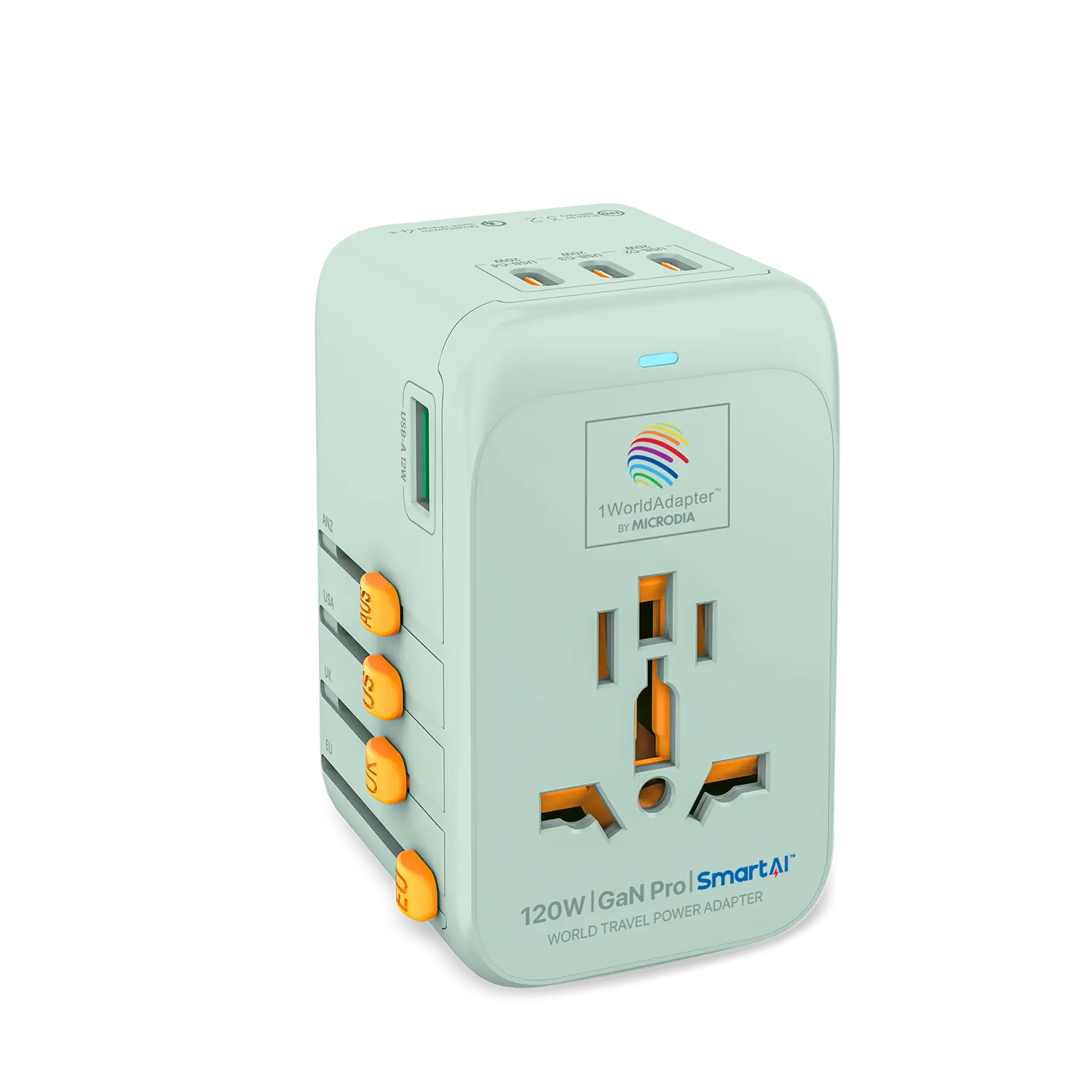 Адаптер для путешествий MICRODIA 1WorldAdapter™ PD120W