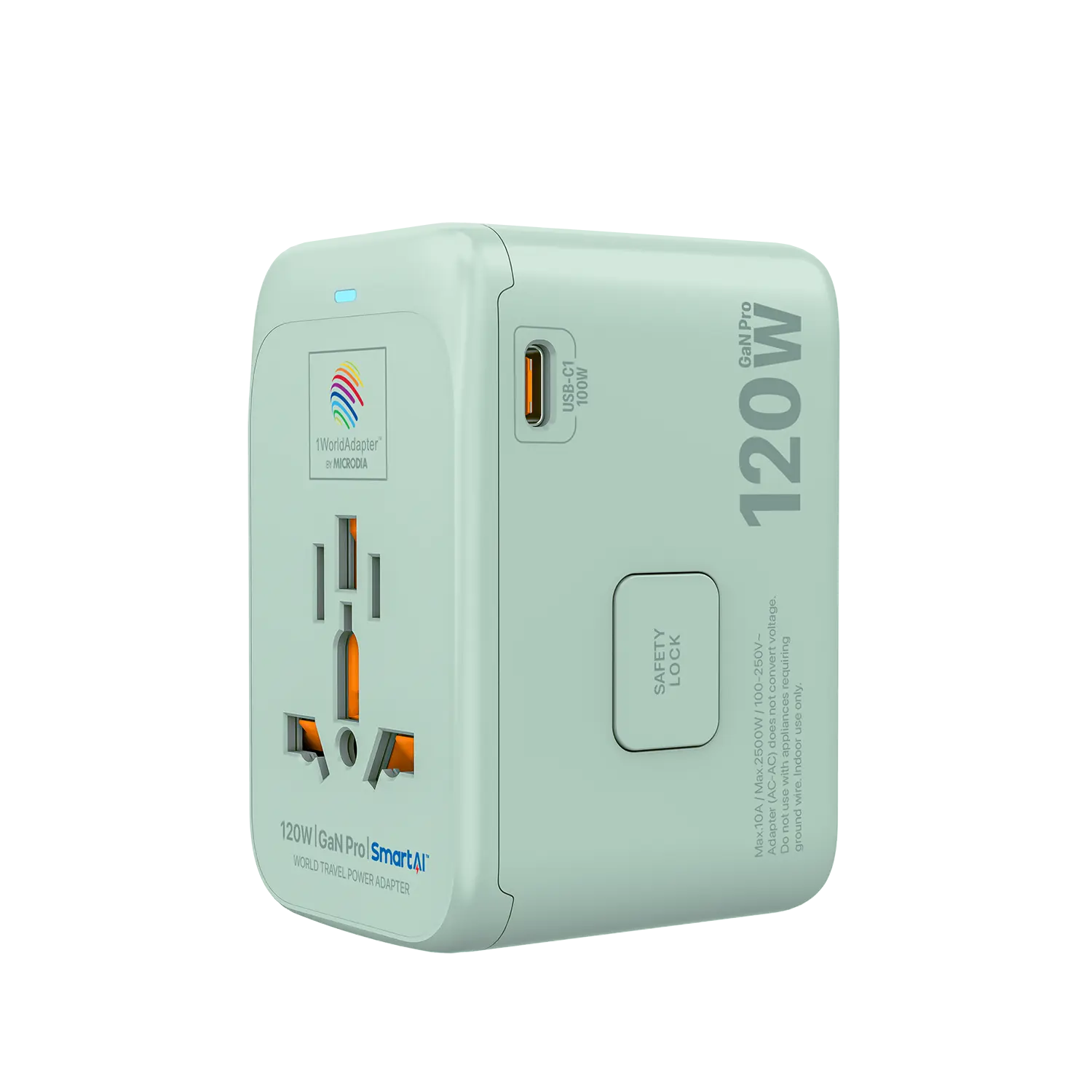 Адаптер для путешествий MICRODIA 1WorldAdapter™ PD120W