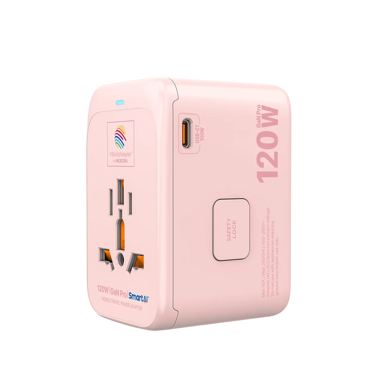 Адаптер для путешествий MICRODIA 1WorldAdapter™ PD120W