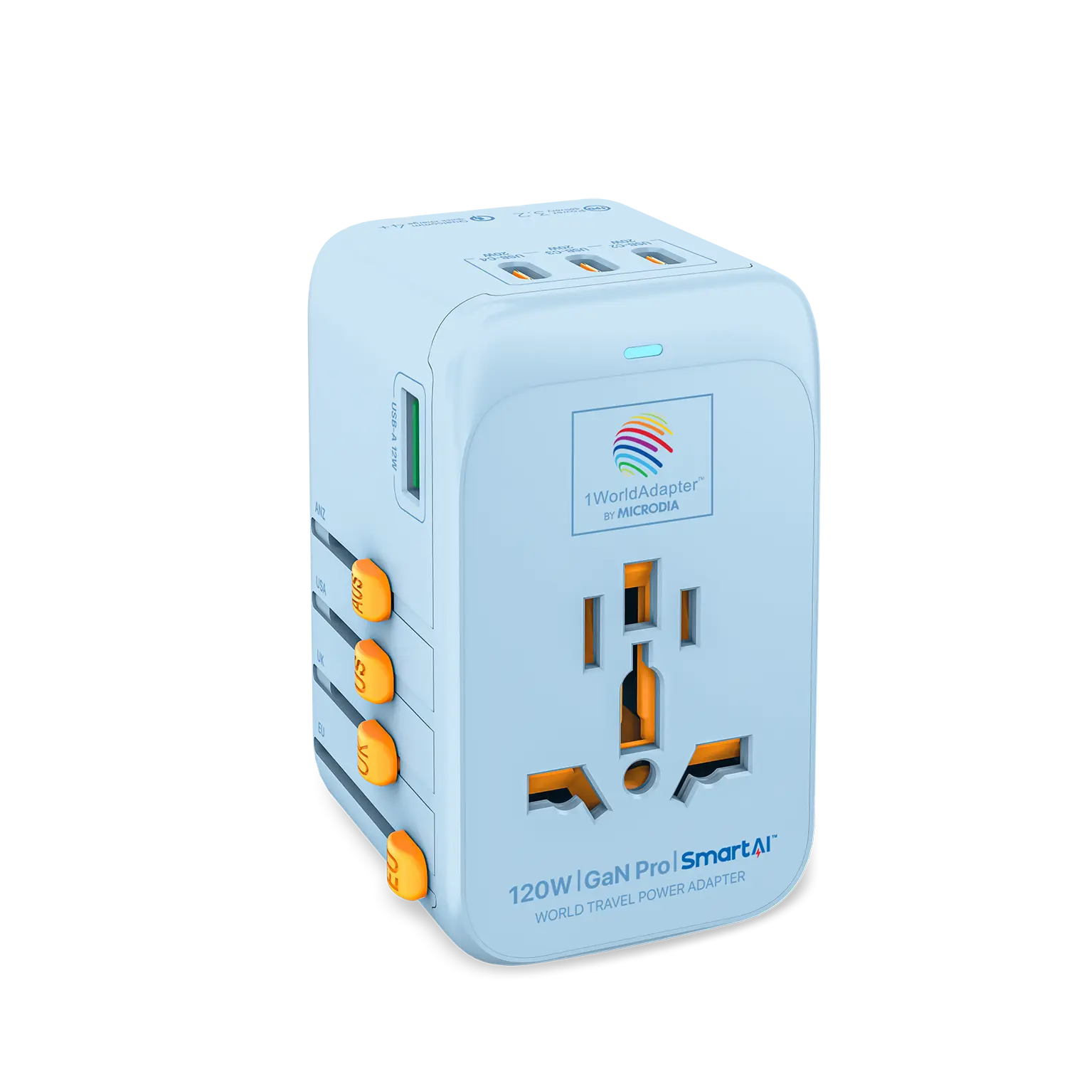 Адаптер для путешествий MICRODIA 1WorldAdapter™ PD120W