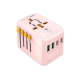 MICRODIA 1WorldAdapter™ PD20W GaN Pro™ с 2 портами USB-C PD3.2 и 2 портами USB-A QC4+ PPS для быстрой зарядки