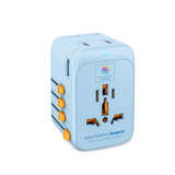 MICRODIA 1WorldAdapter™ PD65W GaN Pro™ с 3 портами USB-C PD3.2 и USB-A QC4+ PPS с быстрой зарядкой