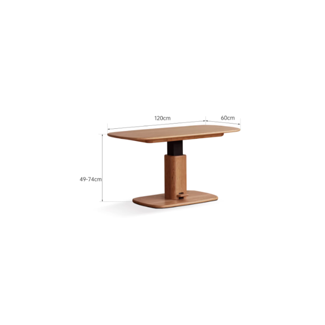 Журнальный столик Aosta Adjustable Table ⇄ Обеденный стол
