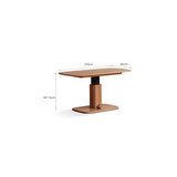 Журнальный столик Aosta Adjustable Table ⇄ Обеденный стол