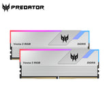 Комплект Acer Predator 64 ГБ (2 x 32 ГБ) VESTA II RGB Silver BL.9BWWR.371 DDR5 6000 МГц CL30 Память AMD EXPO и Intel XMP 3.0 (RM-AV5D64W) 