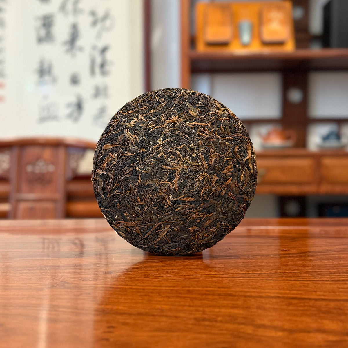2009 Xigui Ancient Tree Puerh Tea Cake