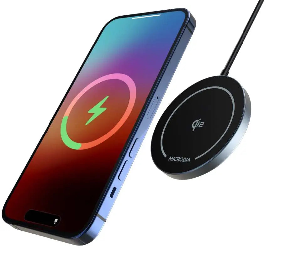 Магнитная беспроводная зарядная панель MICRODIA SNAPPad™ ORBIT Qi2 15 Вт