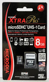 MICRODIA XTRA Pro™, карта SDHC UHS-1, 16 ГБ, карта Micro SDHC UHS-1, 8 ГБ + адаптер