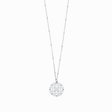 Auspicious Origin Medium Pendant Necklace Silver
