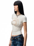 Printed Slim-Fit Short Sleeve T-shirt