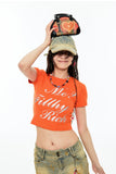 Waist-Cinched Basic T-Shirt