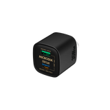 MICRODIA SMARTCube™ Nano 35 Вт, сетевое зарядное устройство GaN, USB-C PD3.1 + USB-A QC4.0