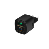 MICRODIA SMARTCube™ Nano 35 Вт, сетевое зарядное устройство GaN, USB-C PD3.1 + USB-A QC4.0