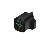 MICRODIA SMARTCube™ Nano 35 Вт, сетевое зарядное устройство GaN, USB-C PD3.1 + USB-A QC4.0
