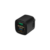 MICRODIA SMARTCube™ Nano 35 Вт, сетевое зарядное устройство GaN, USB-C PD3.1 + USB-A QC4.0