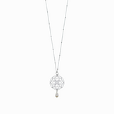 Auspicious Origin Medium Pendant Necklace Silver