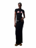 Printed Slim-Fit Short Sleeve T-shirt