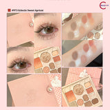 Палитра теней для век CHEERFLOR Angel Embossed