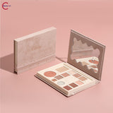 Палитра теней для век COLORROSE 12 цветов с тиснением