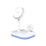 MICRODIA SNAPStation™ PRO 23 Вт, магнитная беспроводная зарядная станция «4 в 1» 