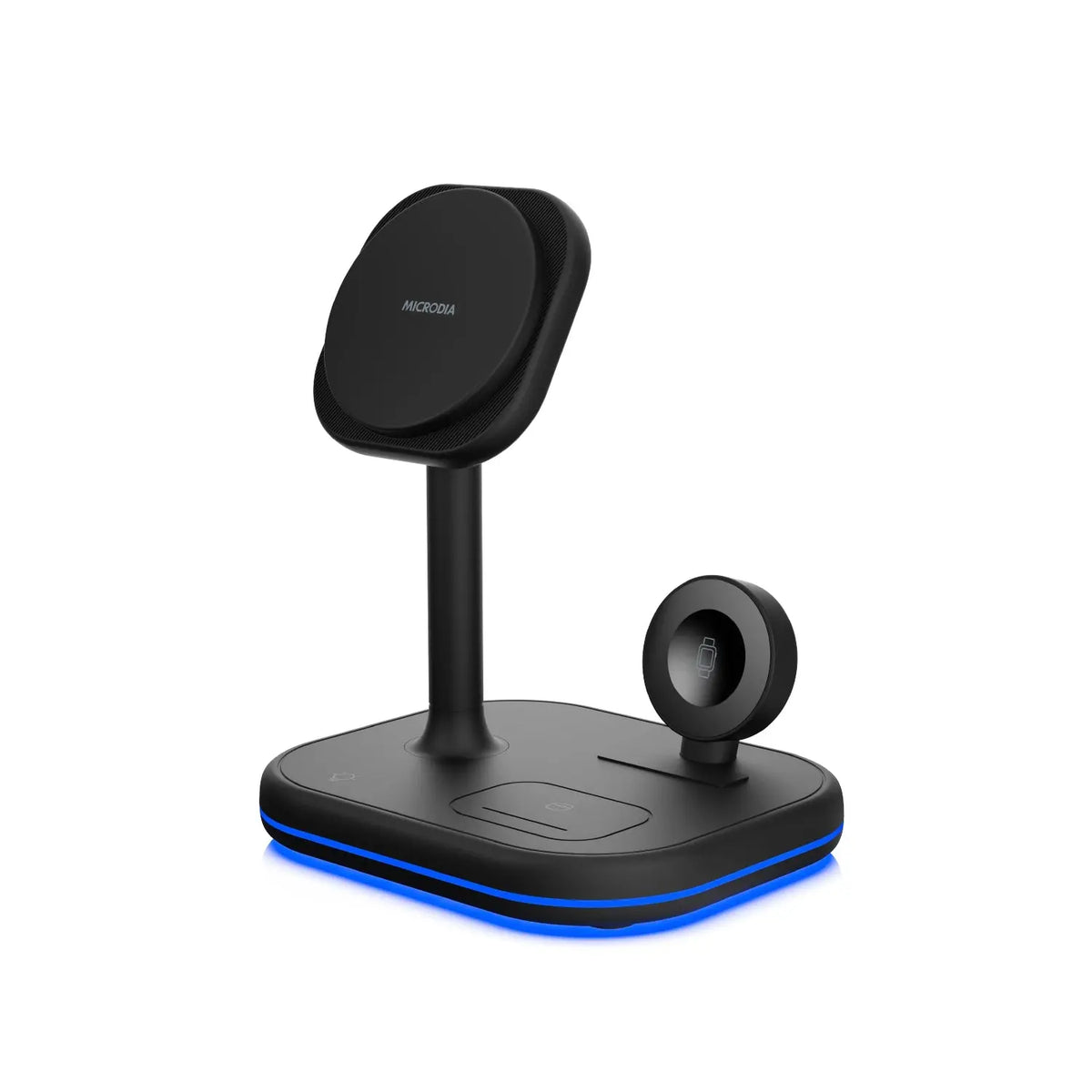 MICRODIA SNAPStation™ PRO 23 Вт, магнитная беспроводная зарядная станция «4 в 1» 