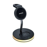 MICRODIA SNAPStation™ ELITE 33 Вт, магнитная беспроводная зарядная станция «5 в 1» 