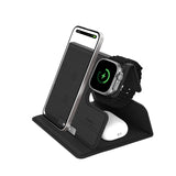 MICRODIA CHARGINGStation™ FOLIO, портативная складная двухконтурная беспроводная зарядная станция «3 в 1» мощностью 23 Вт