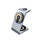 MICRODIA SNAPStation™ Aluminaire, 23 Вт, алюминиевая беспроводная зарядная станция «3 в 1» в стиле iMac 