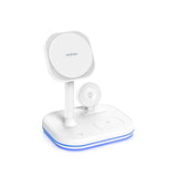 MICRODIA SNAPStation™ PRO 23 Вт, магнитная беспроводная зарядная станция «4 в 1» 