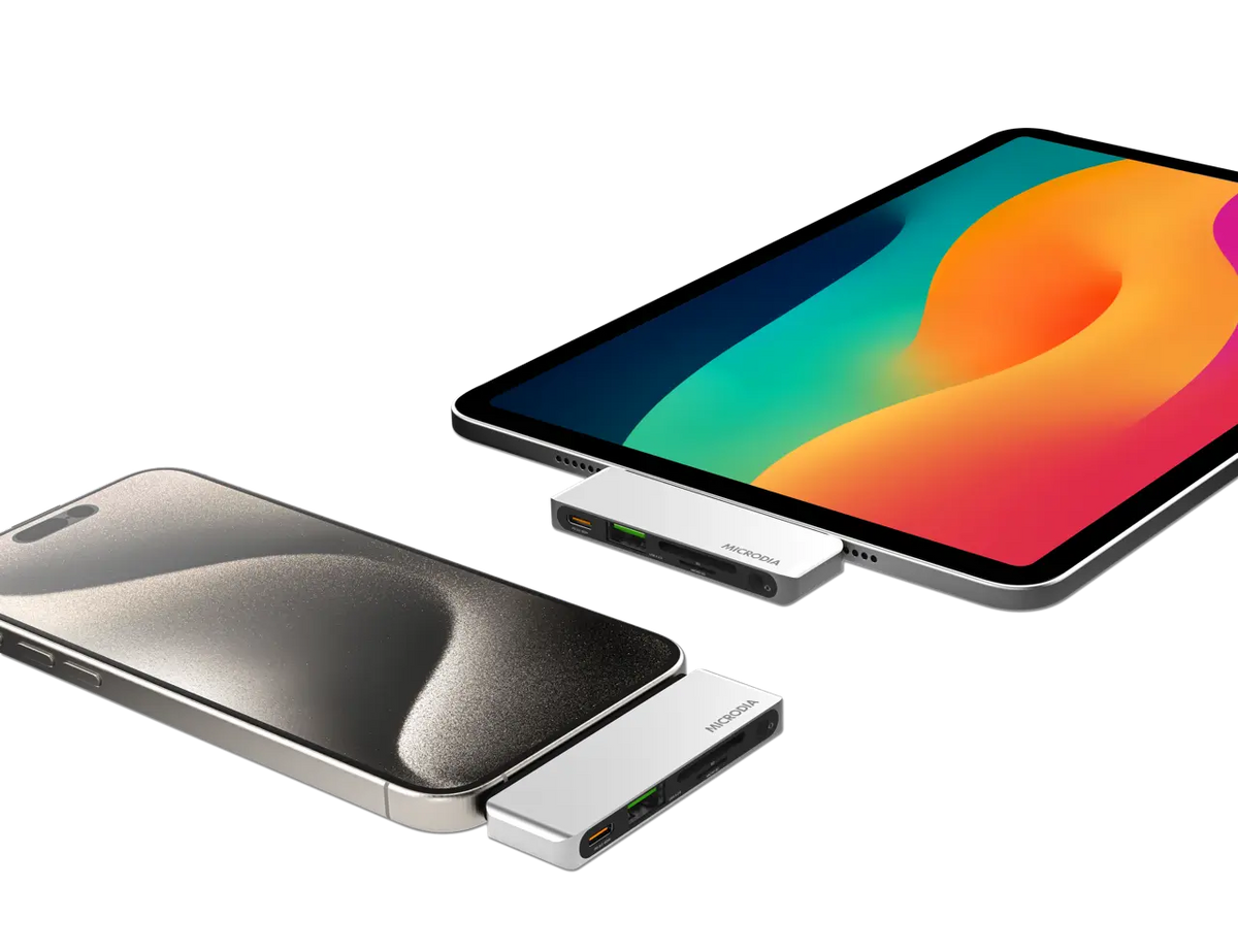 MICRODIA MAXIHub™ 5-в-1 / 4-в-1 HUB для iPad/iPhone: раскройте потенциал вашего iPad и iPhone 