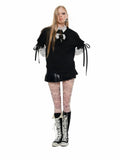 Black & White Tattoo Print Shirt