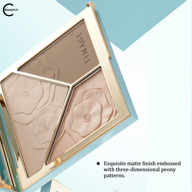 Палитра кремовых консилеров TIMAGE 3 Colour Cream Contour