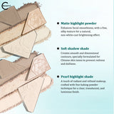 Палитра кремовых консилеров TIMAGE 3 Colour Cream Contour