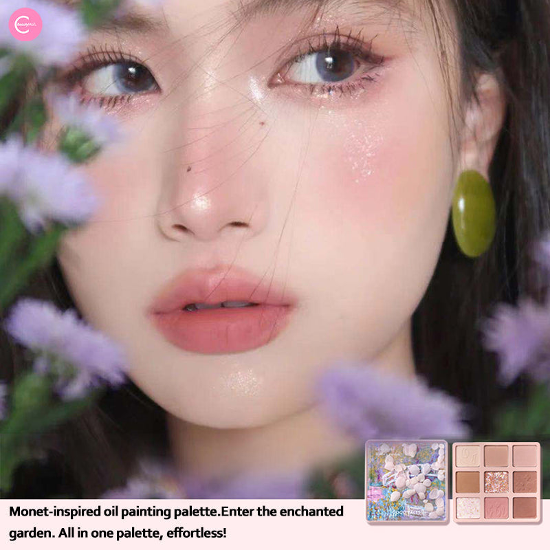 Палитра теней для век GOGOTALES Secret Garden Matte Pearl Glitter