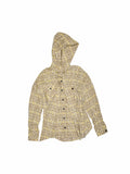 Plaid Hooded Shirt