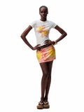 Printed Slim-Fit Short Sleeve T-shirt