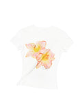 Printed Slim-Fit Short Sleeve T-shirt