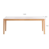 Rotterdam Slate Oak Dining Table
