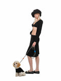 Cat Paw Trim Cardigan & Skirt Set