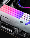 Комплект Acer Predator 32 ГБ (2 x 16 ГБ) VESTA II RGB Silver BL.9BWWR.366 DDR5 6000 МГц CL30 Память AMD EXPO и Intel XMP 3.0 (RM-AV5D32W) 