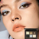 VENUS MARBLE 5+1 Универсальная палетка теней для век