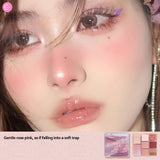 Палитра теней для век GOGOTALES Secret Garden Matte Pearl Glitter