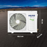 Регулируемый инверторный сплит-система переменного тока Voltas, 1 тонна, 3 звезды - 123 В CAW