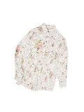Patchwork Floral Washed Cotton-Linen Shirt