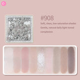 Палитра теней для век GOGOTALES Secret Garden Matte Pearl Glitter